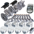 Eagle Chevy LT1 350 1Pc 3.480in Crank 5.700in I-Beam Rods -3.7cc 4.060in Pistons Rotating Assembly