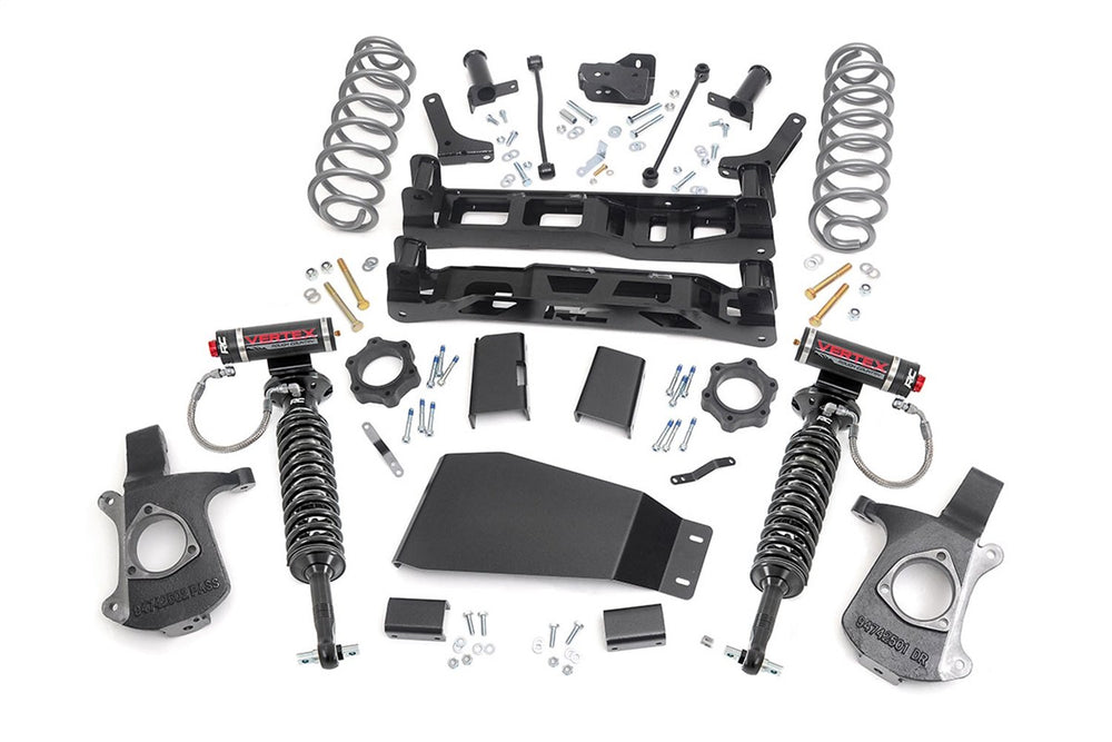 2x 680001 1x 229BOX2 1x 281BOX1 1x 9228 1x 1264BOX3 7.5 Inch Lift Kit Vertex Coilovers Chevy Avalanche 1500 (07-13)