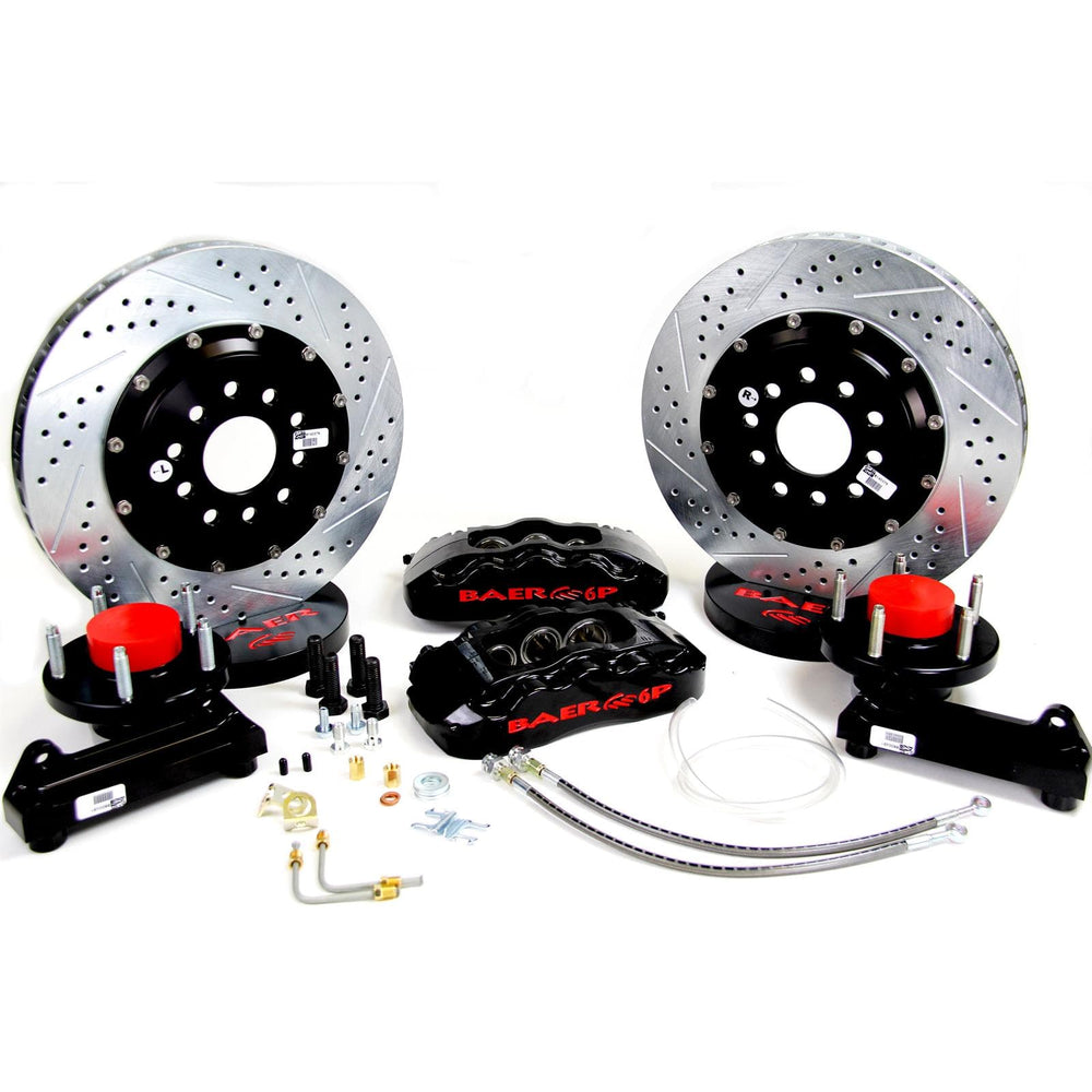 14" Pro+ Brake Sys Frt Blk 68-72 F100