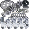 Eagle Chevy 327 3.250in Crank 5.700in 5140 Steel I-Beam Rods 4.030in Pistons Rotating Assembly
