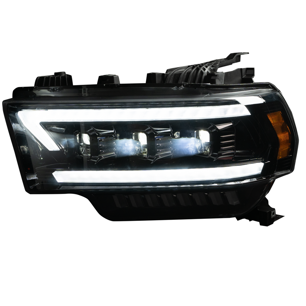 Recon Truck Accessories black headlights