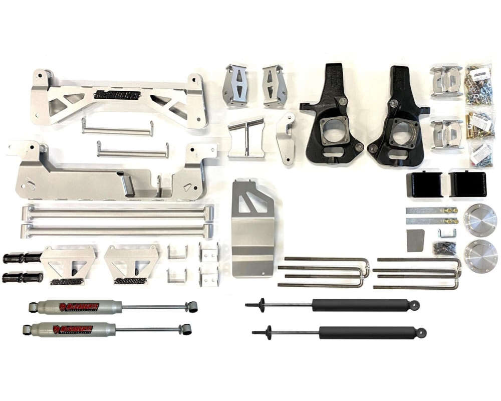 McGaughys Suspension silver shock absorber