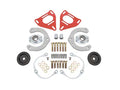 BMR 16-24 Chevrolet Camaro Caster Camber Plates (Coil-Over Only) - Red