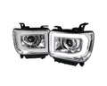 PROJECTOR HEADLIGHTS - CHROME