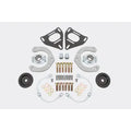 BMR 16-24 Chevrolet Camaro Caster Camber Plates (Coil-Over Only) - Black Hammertone
