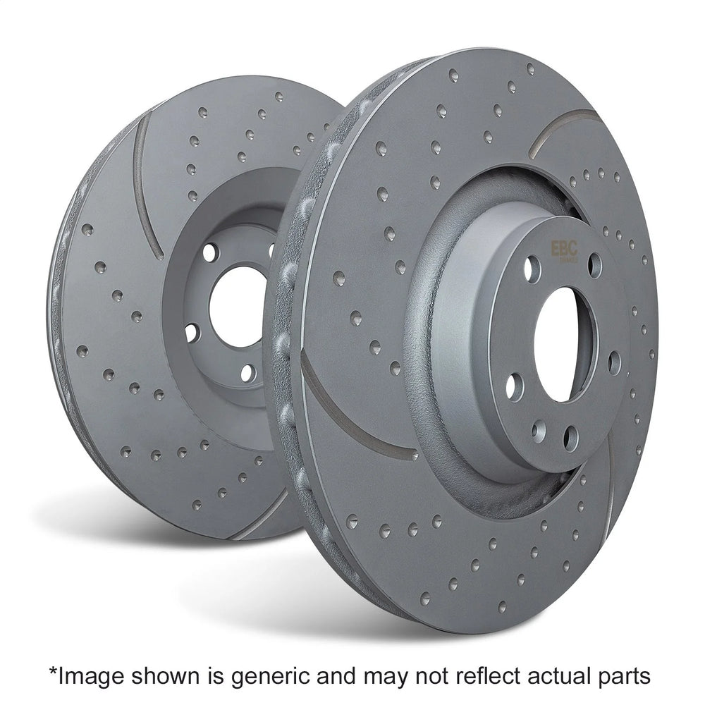 EBC S6 Brake Pad and Rotor Kit