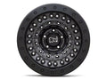 BARRICADE 17X8.5 5X4.5 18MM GUN BLACK W/ BLACK ROCK GUARD