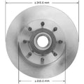 BRAKE ROTOR & HUB