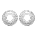 DFC 12-25 Ford F-350 Super Duty Front Drilled & Slotted Geoperformance Rotors