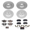 Power Stop 17-18 Volvo S60 Front & Rear Euro-Stop Brake Kit