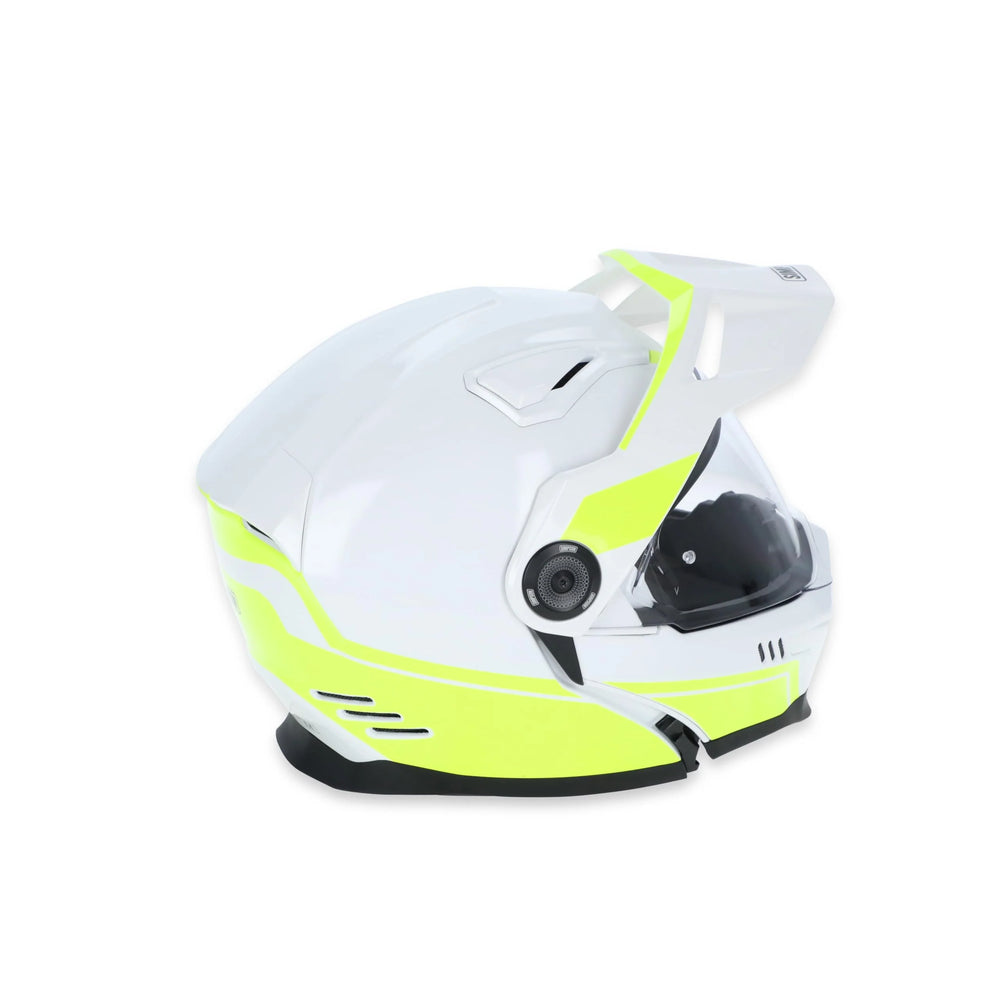 JOURNEY BANDIT HELMET YELLOW/WHITE MD