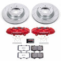 DFC 22-23 Kia Stinger 2.5L Front & Rera Geospec Rotors w/5000 Advanced Brake Pads & Hardware