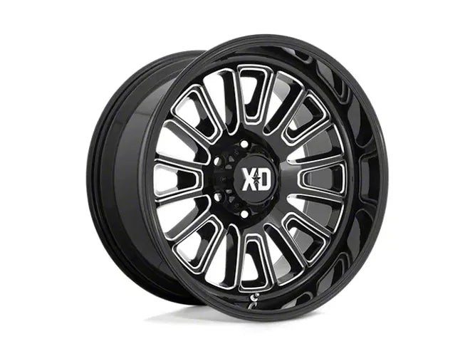 ROVER 22X10 6X135 18MM GLOSS BLACK MILLED
