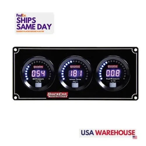 Digital 3-Gauge Panel OP/WT/FP