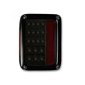~(5 lbs. 14X10X8)~ Jeep 07-18 JK Wrangler LED Taillights - Clear Lens