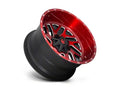 ~(43 lbs. 23X23X13)~ TRITON 20x10 6x135.00/6x139.70 CANDY RED MILLED (-19 mm)