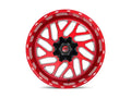 ~(43 lbs. 23X23X13)~ TRITON 20x10 6x135.00/6x139.70 CANDY RED MILLED (-19 mm)