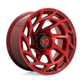 ONSLAUGHT 20X10 6X135 18MM CANDY RED
