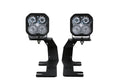Diode Dynamics - SS3 LED Ditch Light Kit for 2014-2019 Silverado/Sierra, Pro White Combo