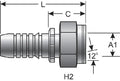 FEMALE DIN 24 CONE SWIVEL - HEAVY S