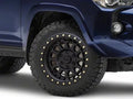 PRIMM 20x9.5 6/139.7 ET12 CB112.1 MATTE BLACK W/BRASS BOLTS