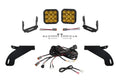 Diode Dynamics - SS5 Bumper LED Pod Light Kit for 2021-2023 Ford F-150, Sport Yellow Driving