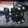 Gen-Y Phantom-XT 2in Solid Shank 4.25in Drop 1K TW 10K Hitch w/GH-031 Dual-Ball Mount