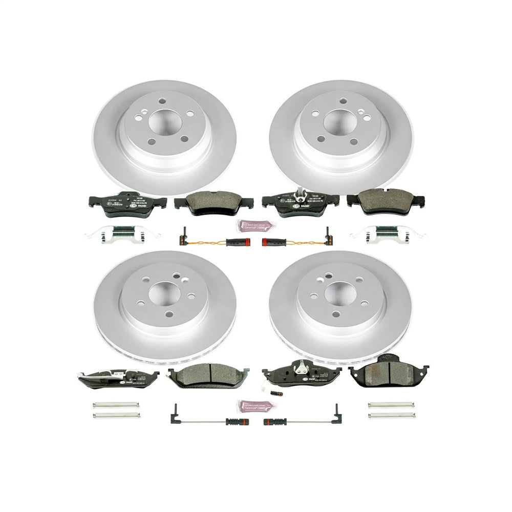 Power Stop 98-03 Mercedes-Benz ML320 Front & Rear Euro-Stop Brake Kit