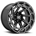 ONSLAUGHT 20X10 6X5.5 18MM GLOSS BLACK MILLED