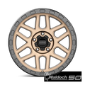 KM544 18X9 5X150 M-BRZ BLK LP 25MM