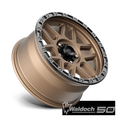 KM544 18X9 5X150 M-BRZ BLK LP 25MM