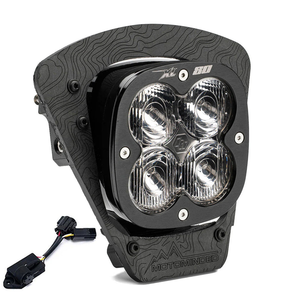 Baja Designs 24-25 GasGas ES XL80 (D/C) LED Headlight Kit w/ Dimmer - Clear