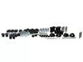 Essential Vehicle Kit 46 Bushings 20 Tubes 2 Spacers 10 Bolts 10 Nuts 30 Washers Grease Install Guide