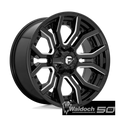D711 20X10 5X5.0/5.5 GL-BLK-MIL -18