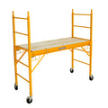 WERNER 6FT STEEL ROLLING SCAFFOLD 1000# CAPACITY SRS72