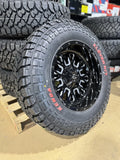 D611 20X10 5X4.5/5.0 GL-BLK-MIL -18