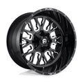 D611 20X10 5X4.5/5.0 GL-BLK-MIL -18