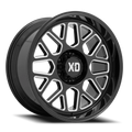 KMC Wheels black auto part