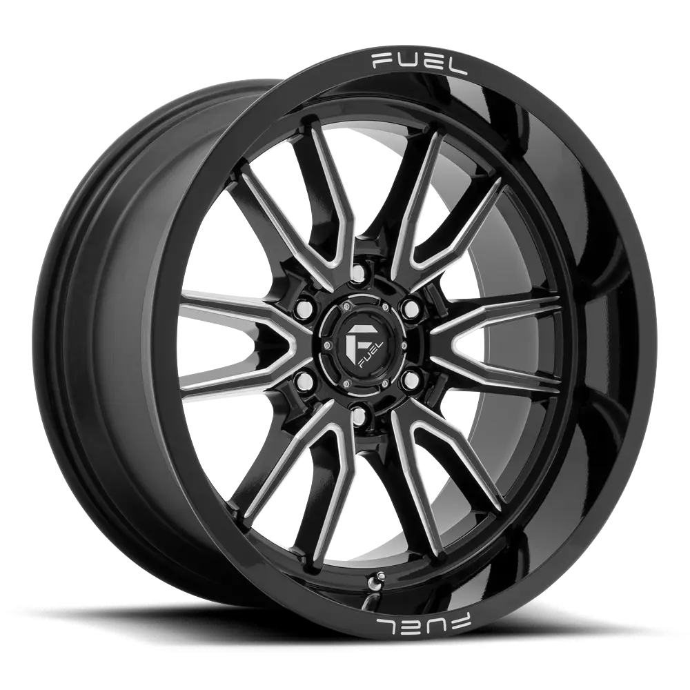 D761 20X9 8X6.5 G-BLK MILL 20MM