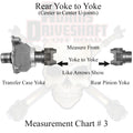 LJ REAR 1310 CV GREASEABLE DRIVESHAFT