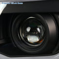 PROJECTOR HEADLIGHT GLOSSY BLACK