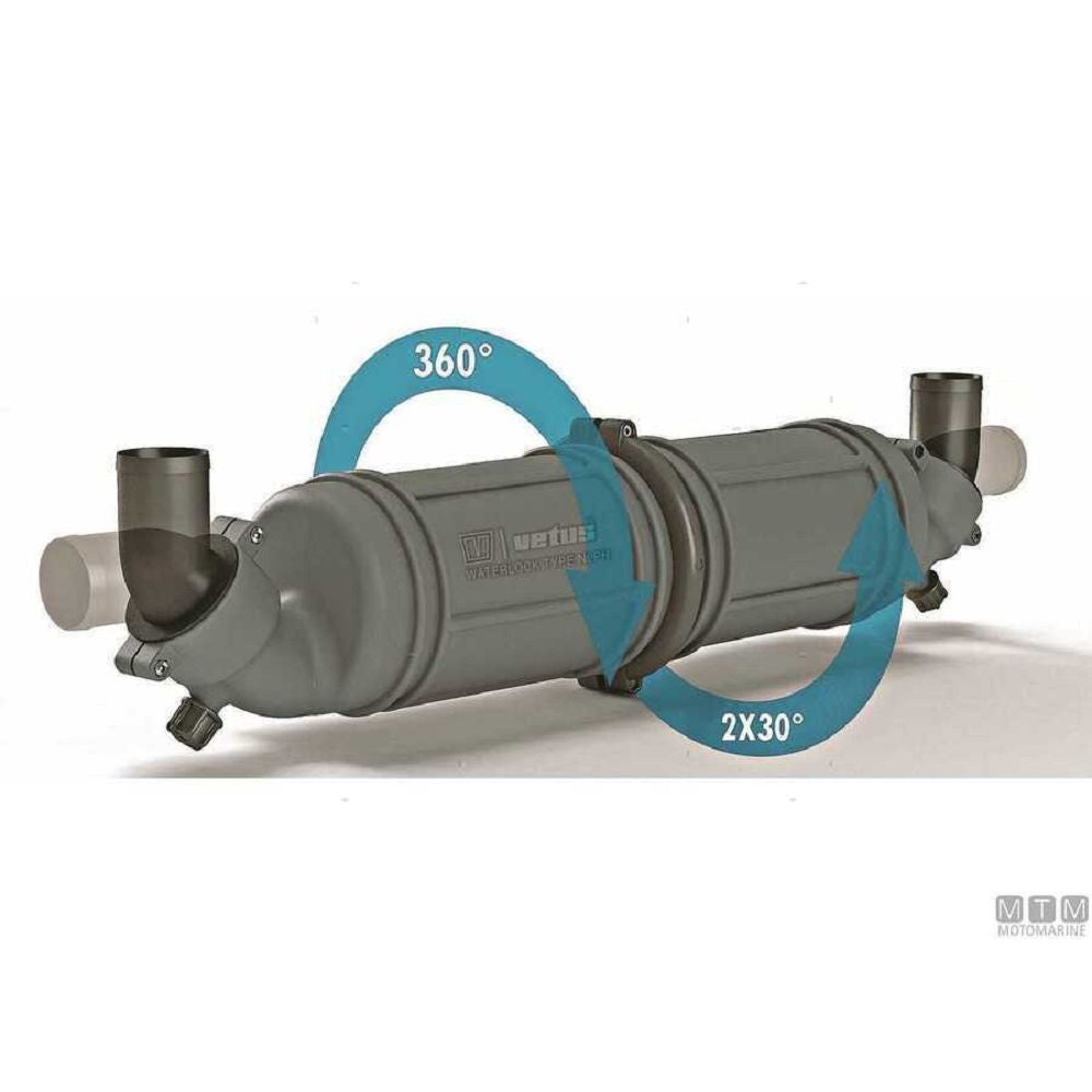 ROTATABLE WATERLOCK/MUFFLER TYPE NL