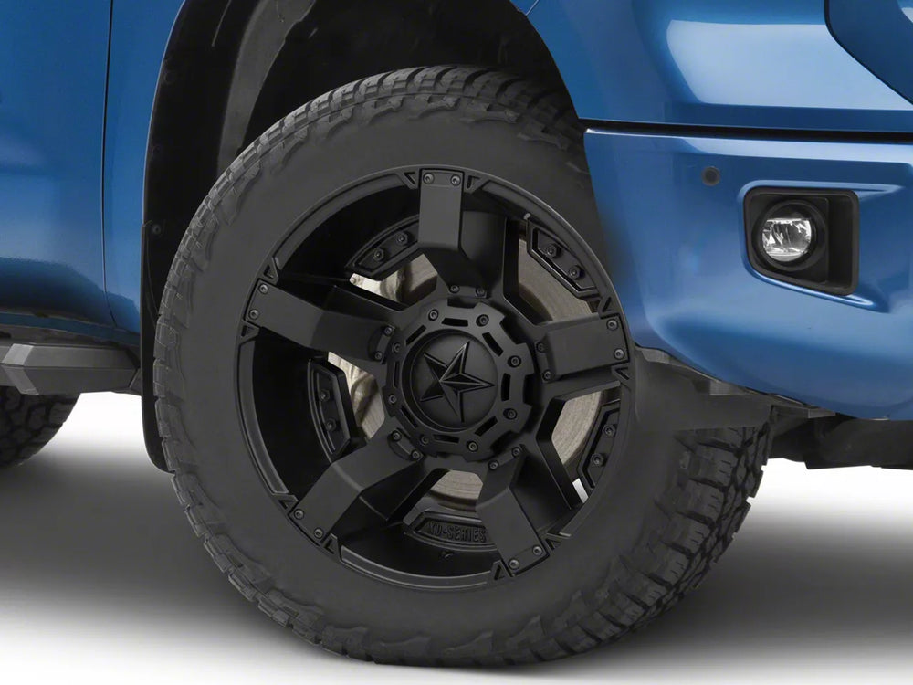 KMC Wheels black auto part