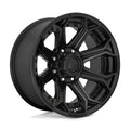 Fuel Wheels black auto part