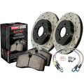 Sport Axle Pack, Drilled & Slotted, Front