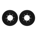 R1 Concepts Brake Rotor- D/S - Black Fits Nissan NV1500