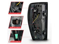 Anzo 19-23 GMC Sierra 1500/2500HD/3500HD Smoke Black Replacement Full LED Bar Tail Light