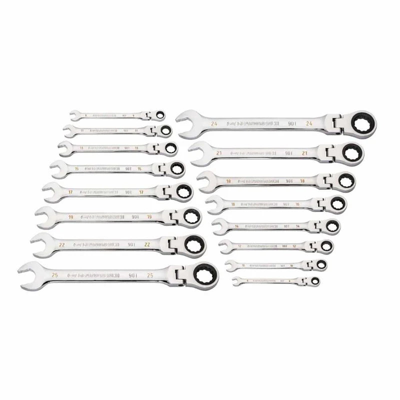 SET WR RAT FLEX COMB 12PT 90T 16PC MM