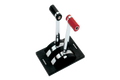 TWO STRAIGHT THRL LEVER CHROME