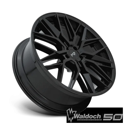 GAMMA 19X8.5 5X112 66.56 BL 42MM